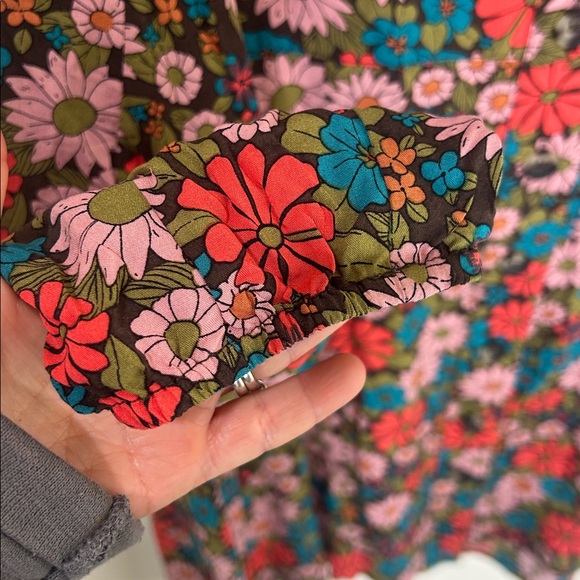 NATURAL LIFE Ansley Woven Tunic Shirt Dress Floral Size XL - Picture 10 of 15